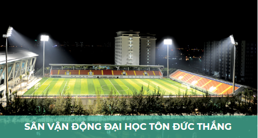 Sân vận động đại học Tôn Đức Thắng - Trụ Đèn Thái Hưng Thịnh - Công Ty Cổ Phần Thái Hưng Thịnh